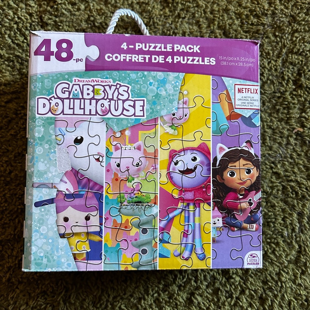 Gabby’s Dollhouse Puzzles